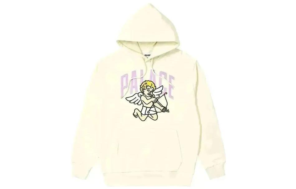 PALACE SS23 Spring Summer Cupid Graphic Hoodie Men’s Light Yellow. PLA-SS23-277