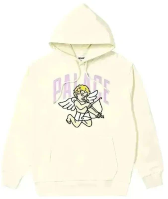 PALACE SS23 春夏男款丘比特圖案連帽衣 淡黃色 PLA-SS23-277 Order PALACE SS23 春夏男款丘比特圖案連帽衣 淡黃色 PLA-SS23-277