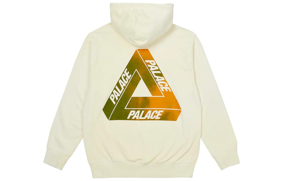 PALACE SS23 Spring Summer Reacto Tri-Ferg Yellow Logo Hoodie Unisex Off-White. P24CS077 圖 4