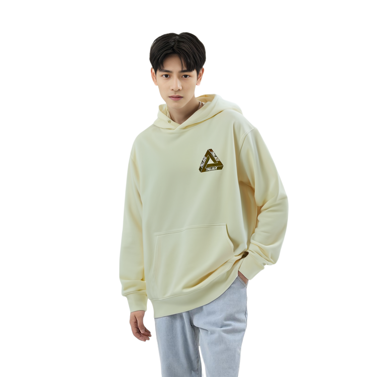 PALACE SS23 Spring Summer Reacto Tri-Ferg Yellow Logo Hoodie Unisex Off-White. P24CS077 圖 6