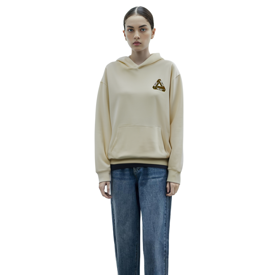 PALACE SS23 Spring Summer Reacto Tri-Ferg Yellow Logo Hoodie Unisex Off-White. P24CS077 圖 7