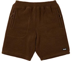 PALACE SS23 Unisex Brown Logo Print Straight-Leg Casual Shorts P24ST013 PALACE SS23 Unisex Brown Logo Print Straight-Leg Casual Shorts P24ST013
