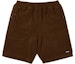 Buy PALACE SS23 男女同款棕色Logo印花直筒休闲短裤 P24ST013