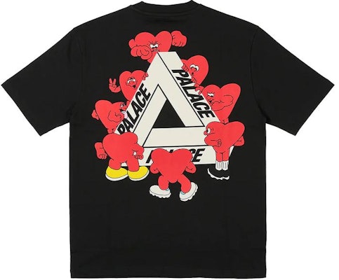 PALACE SS24 Back Logo Print Crewneck T-Shirt Unisex Black. P26TS025 Buy PALACE SS24 Back Logo Print Crewneck T-Shirt Unisex Black. P26TS025