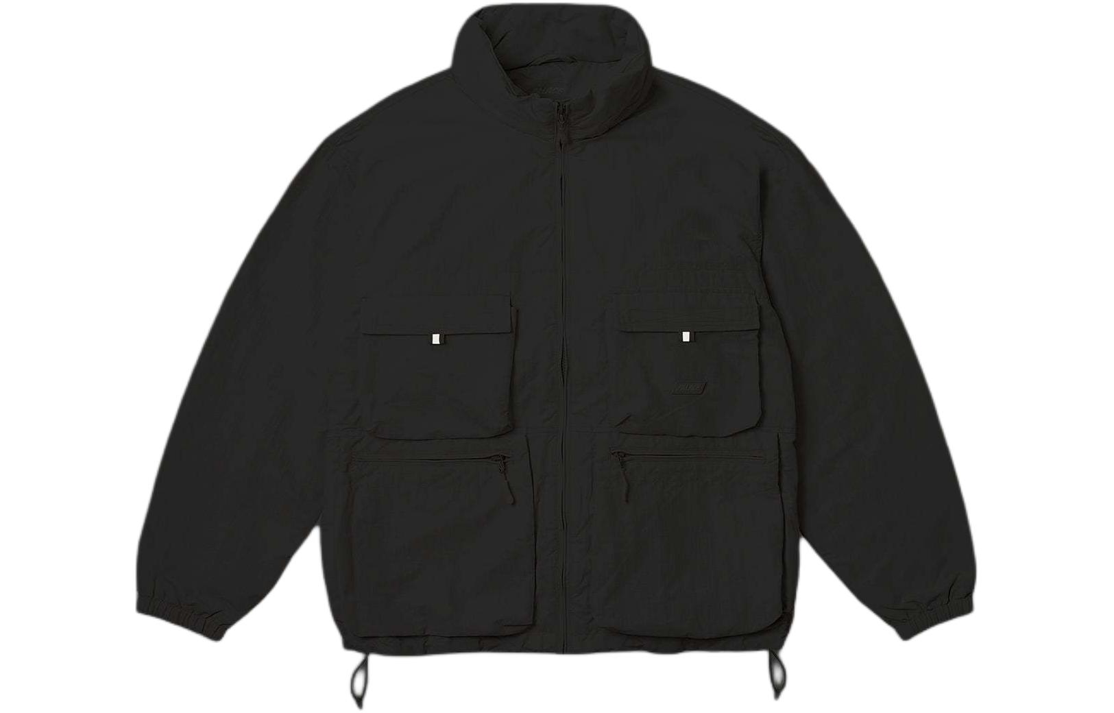 Lookbook PALACE SS24 Jaket Bertali Poket Multi Kelabu Artik Uniseks. P26JK015