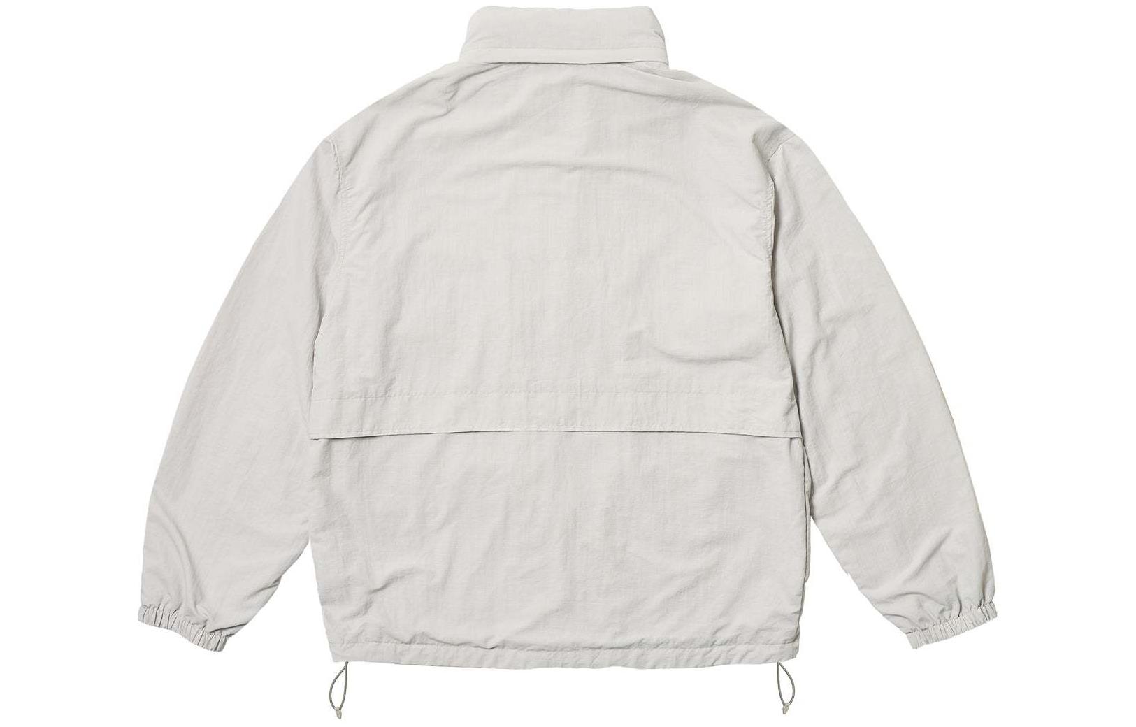 Shop PALACE SS24 Jaket Bertali Poket Multi Kelabu Artik Uniseks. P26JK015