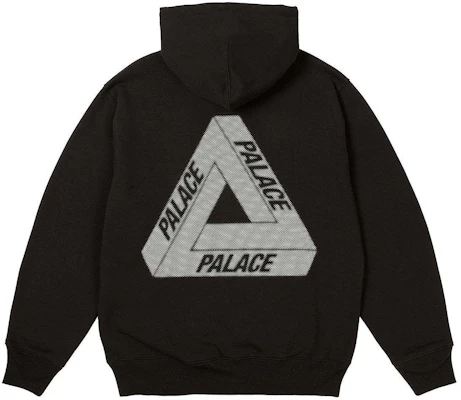 PALACE SS24 Bit Grippy Tri-Ferg 黑色連帽衫 男女前袋長袖外套 P26CS056 Buy PALACE SS24 Bit Grippy Tri-Ferg 黑色連帽衫 男女前袋長袖外套 P26CS056