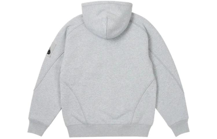 Palace SS24 Bonded Sherpa Zip Hoodie Grey Marl Unisex Casual Zip-Up Hoodie Grey P26CS016 圖 3