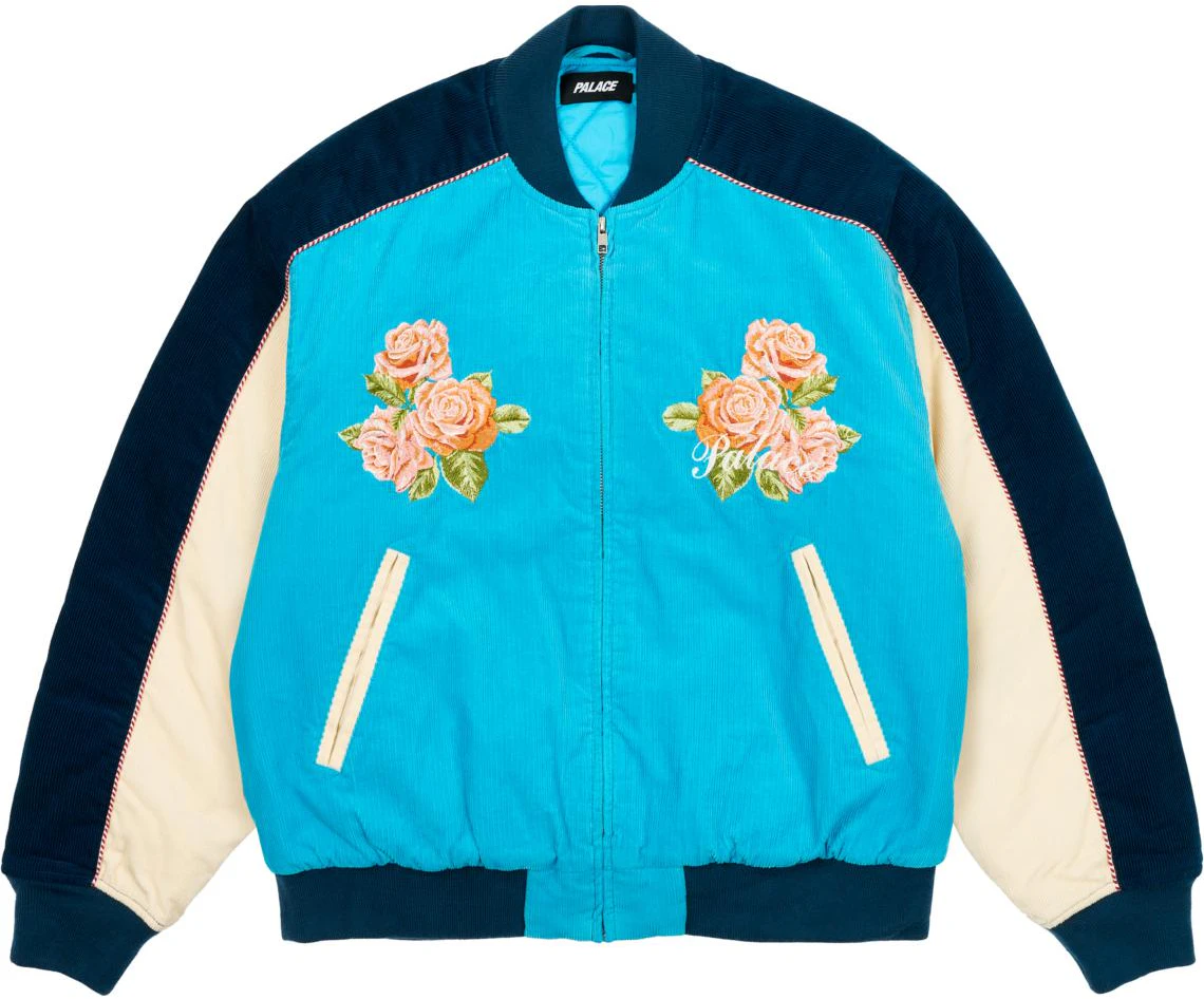 palace-ss-24-cat-eye-bomber-jacket-real-teal-embroidered-zip-unisex-blue-green-p26-jk-076
