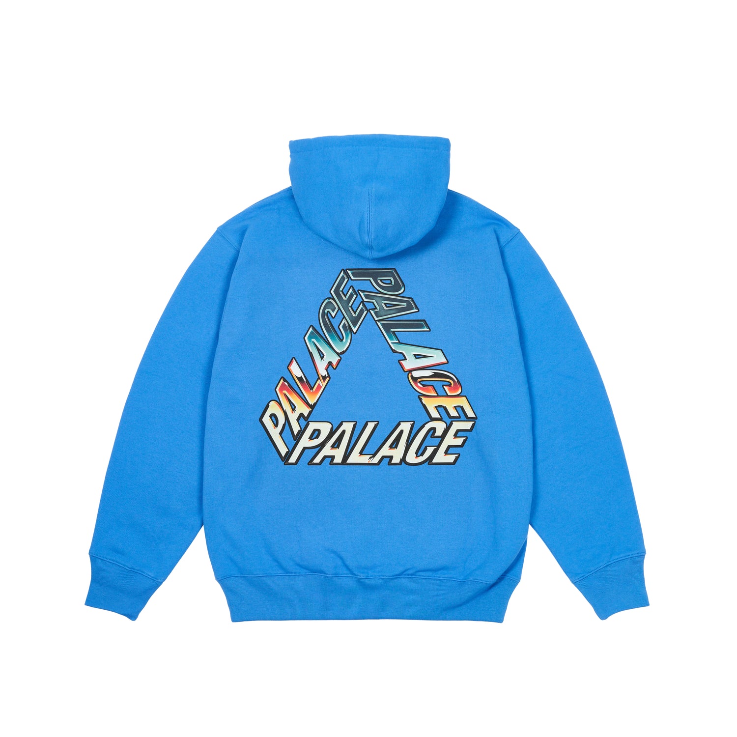 PALACE SS24 Chrome P3 Logo Print Pullover Hoodie Blue Unisex P26CS105 圖 2