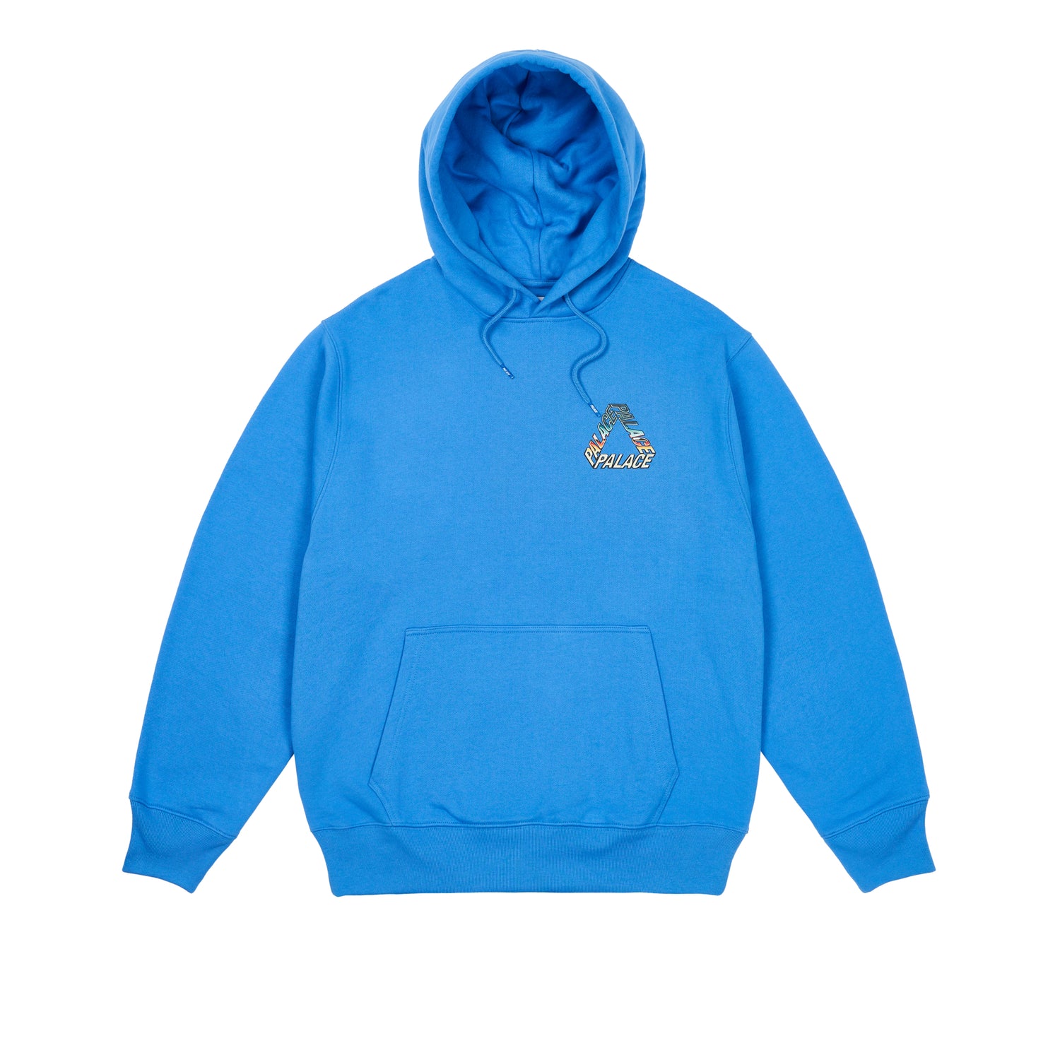 PALACE SS24 Chrome P3 Logo Print Pullover Hoodie Blue Unisex P26CS105 圖 3