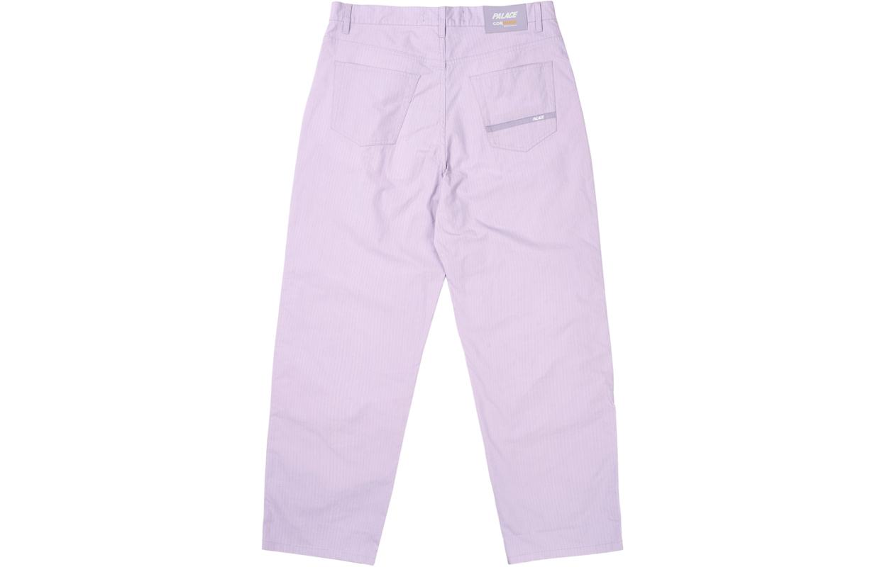 Lookbook PALACE SS24 コーデュラ NYCO RS パープル ストレートパンツ ユニセックス カジュアル. P26T004