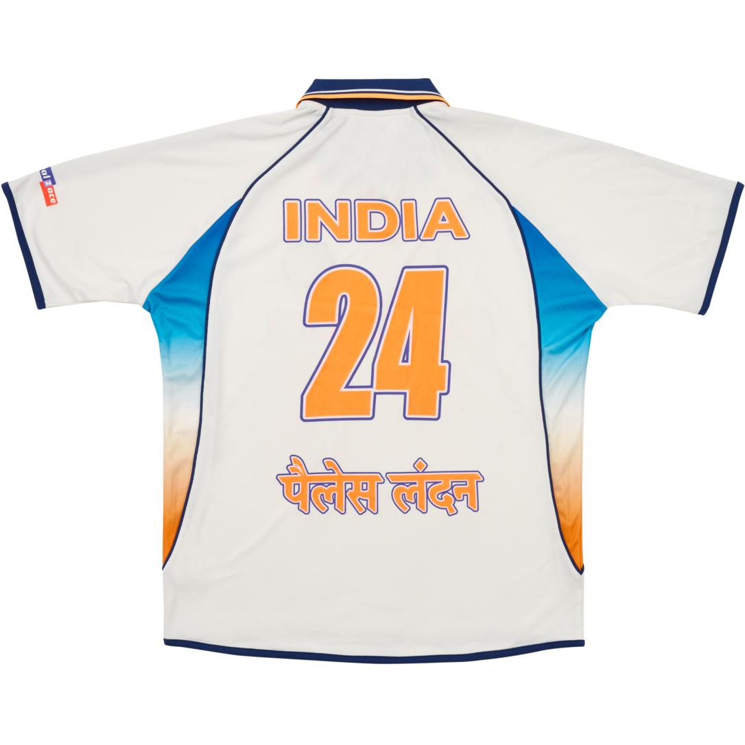 Lookbook PALACE SS24 Cricket Jersey Polo White Short Sleeve Unisex Sports Shirt P26ES058