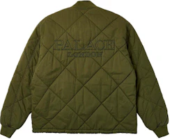 Palace SS24 D-Quilt Bomber Green Unisex Zip-Up Jacket P26JK040 Palace SS24 D-Quilt Bomber Green Unisex Zip-Up Jacket P26JK040