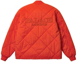 Palace SS24 D-Quilt Bomber Jacket Red Unisex Full-Zip Stand Collar Long Sleeve P26JK038 Palace SS24 D-Quilt Bomber Jacket Red Unisex Full-Zip Stand Collar Long Sleeve P26JK038