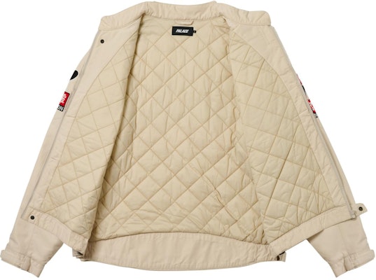 PALACE SS24 Faster Grey Jacket - Unisex Casual Letter Print Zip-Up Outerwear. P26JK069 Shop PALACE SS24 Faster Grey Jacket - Unisex Casual Letter Print Zip-Up Outerwear. P26JK069