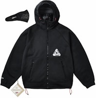 PALACE SS24 GORE-TEX ウィンドストッパージャケット ブラック ユニセックスフードジップ. P26JK020 Order PALACE SS24 GORE-TEX ウィンドストッパージャケット ブラック ユニセックスフードジップ. P26JK020