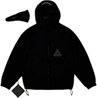 PALACE SS24 GORE-TEX ウィンドストッパージャケット ブラック ユニセックスフードジップ. P26JK020 Lookbook PALACE SS24 GORE-TEX ウィンドストッパージャケット ブラック ユニセックスフードジップ. P26JK020