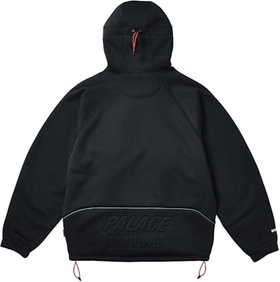 PALACE SS24 GORE-TEX ウィンドストッパージャケット ブラック ユニセックスフードジップ. P26JK020 Shop PALACE SS24 GORE-TEX ウィンドストッパージャケット ブラック ユニセックスフードジップ. P26JK020