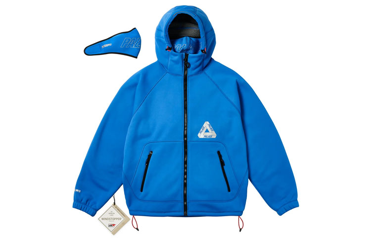 Order PALACE SS24 GORE-TEX 防风夹克 蓝色帽衫 男女同款外套. P26JK029