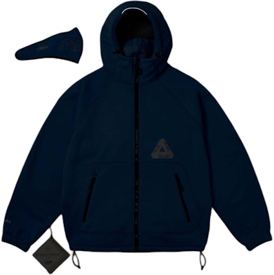 PALACE SS24 GORE-TEX ウィンドストッパージャケット ブルー フード付き 防風 ユニセックスアウターウェア P26JK029 Lookbook PALACE SS24 GORE-TEX ウィンドストッパージャケット ブルー フード付き 防風 ユニセックスアウターウェア P26JK029