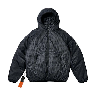 PALACE SS24 Hexagon Pertex Quilted Zip Jacket Black Unisex P26JK017