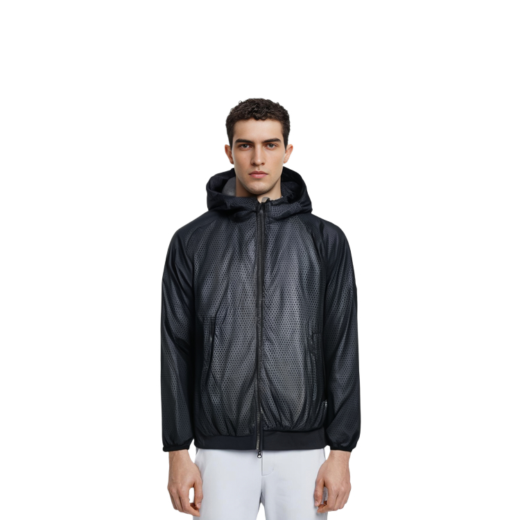 Purchase PALACE SS24 六边形Pertex夹棉拉链夹克 黑色 男女通用 P26JK017