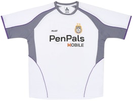 PALACE SS24 Pen Pals Jersey White Multicolor Lettered Unisex Short Sleeve Shirt P26ES071 PALACE SS24 Pen Pals Jersey White Multicolor Lettered Unisex Short Sleeve Shirt P26ES071