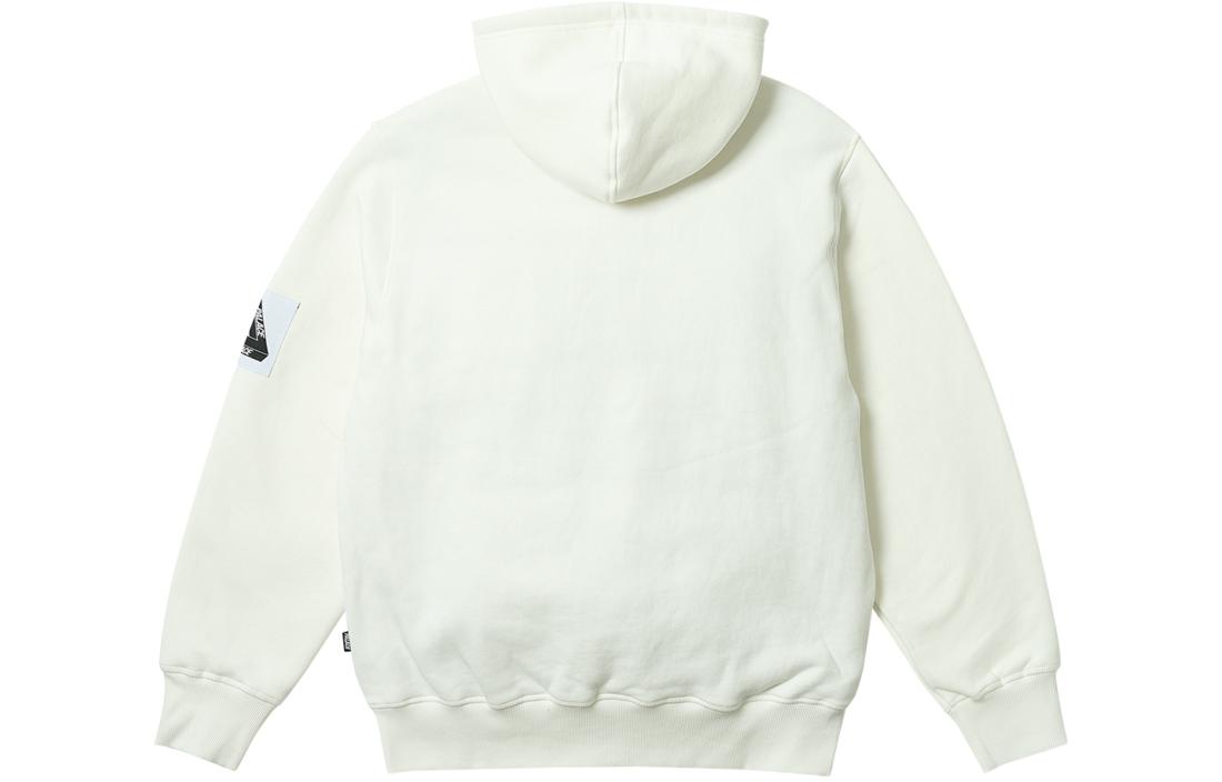 Details for Chaleco Chaqueta con Capucha Reversible PALACE SS24 Blanco Suave Unisex. P26CS048