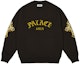 Buy PALACE SS24 Saints Crew Hitam Unisex Sweatshirt Lengan Panjang Graphic. P26CS009
