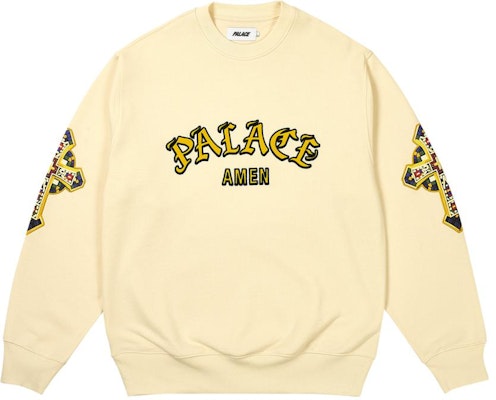 PALACE SS24 聖徒白色長袖Logo衛衣 男女適穿。 P26CS047 Buy PALACE SS24 聖徒白色長袖Logo衛衣 男女適穿。 P26CS047
