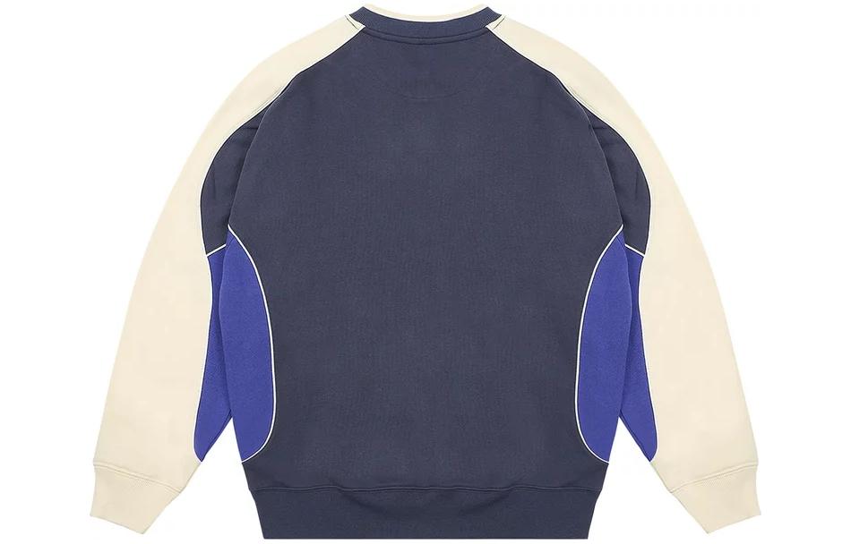 Lookbook Sudadera Unisex Palace SS24 Star Script Azul Marino Pullover Crewneck. P26CS006