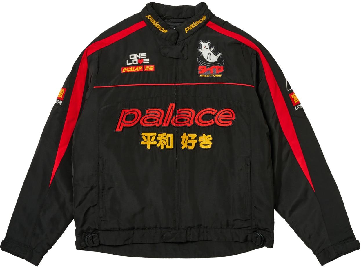palace-ss-24-summer-zip-up-letter-print-jacket-unisex-black-p26-jk-048