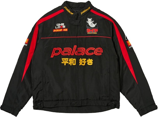 PALACE SS24 サマー ジップアップ レタープリント ジャケット ユニセックス ブラック. P26JK048 Order PALACE SS24 サマー ジップアップ レタープリント ジャケット ユニセックス ブラック. P26JK048