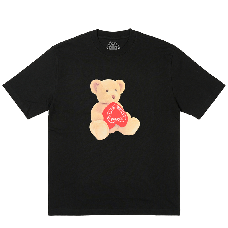 PALACE SS24 Teddy Bear Graphic Unisex T-Shirt Black P26TS151