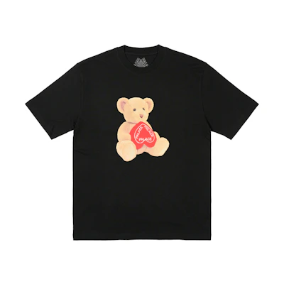 PALACE SS24 Teddy Bear Graphic Unisex T-Shirt Black P26TS151