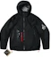 Order PALACE SS24 Jaket Tex 3L Hitam Cetak Huruf Hooded Zip Unisex. P25JK003