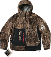 PALACE SS24 TEX 3L Letter Print Hooded Jacket with Zip Pockets Unisex Woodtone. P25JK005 PALACE SS24 TEX 3L Letter Print Hooded Jacket with Zip Pockets Unisex Woodtone. P25JK005