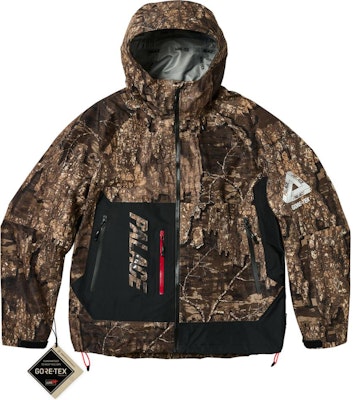 PALACE SS24 字母印花连帽夹克 拉链口袋 男女同款 木纹色。 P25JK005 Buy PALACE SS24 字母印花连帽夹克 拉链口袋 男女同款 木纹色。 P25JK005