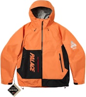 Jaket Hoodie Kantong Resleting PALACE SS24 TEX 3L Letter Print Orange Unisex P25JK004 Order Jaket Hoodie Kantong Resleting PALACE SS24 TEX 3L Letter Print Orange Unisex P25JK004