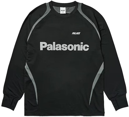 PALACE SS24 反光Logo長袖足球運動衫 黑色 男女款 P26ES015 Order PALACE SS24 反光Logo長袖足球運動衫 黑色 男女款 P26ES015
