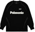 Lookbook PALACE SS24 反光Logo長袖足球運動衫 黑色 男女款 P26ES015