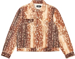 PALACE SS24 Type P Deer Print Denim Jacket Unisex Multicolor Long Sleeve P26JK005 PALACE SS24 Type P Deer Print Denim Jacket Unisex Multicolor Long Sleeve P26JK005