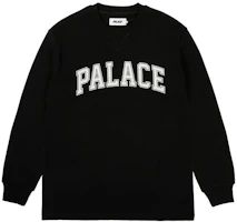 Palace SS24 Waffle Longsleeve Sweatshirt Black Unisex P26ES025 Palace SS24 Waffle Longsleeve Sweatshirt Black Unisex P26ES025