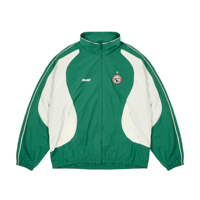 PALACE SS25 Drop7 Pro Team Palco Shell Jacket Green Unisex Long Sleeve Outerwear P28JK032