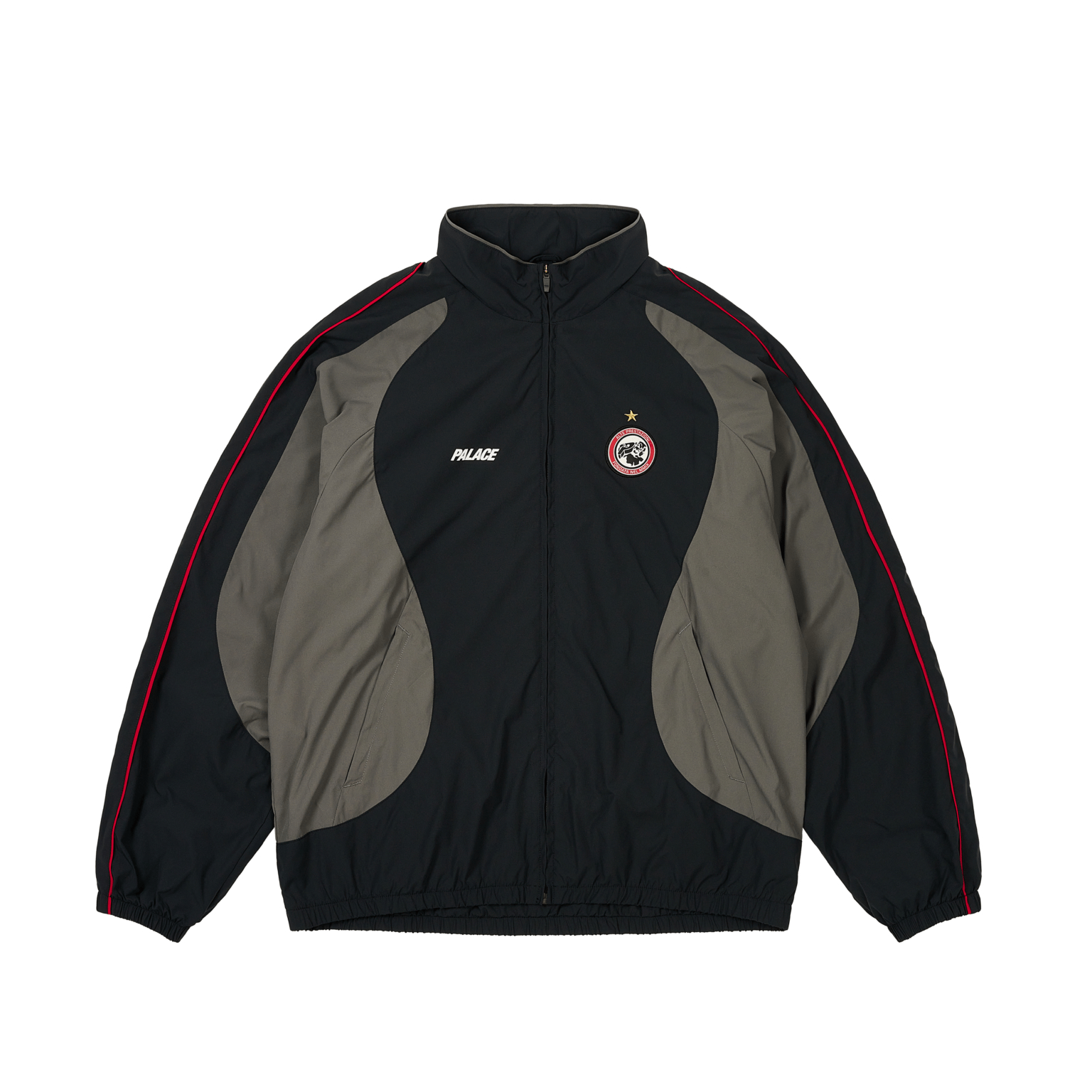 PALACE SS25 Drop7 Pro Team Palco Shell Jacket Unisex with Front Circular Logo Design. P28JK003