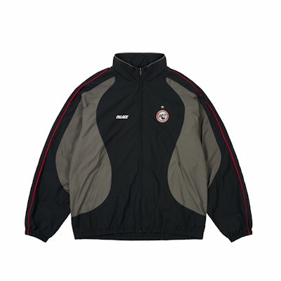 PALACE SS25 Drop7 Pro Team Palco Shell Jacket Unisex with Front Circular Logo Design. P28JK003 Order PALACE SS25 Drop7 Pro Team Palco Shell Jacket Unisex with Front Circular Logo Design. P28JK003