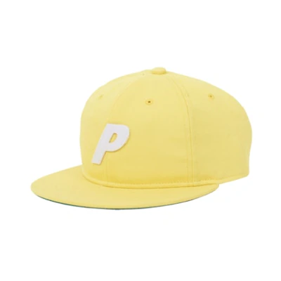 Palace Stadium Hat Lemon Yellow
