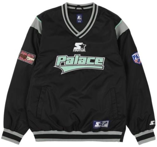 palace-starter-warm-up-pullover-black-v-neck-logo-print-sweatshirt-p22-stajk-003