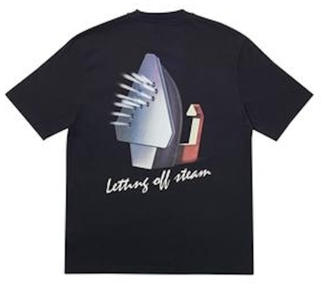 Palace Steaming T-Shirt Black Buy Palace Steaming T-Shirt Black